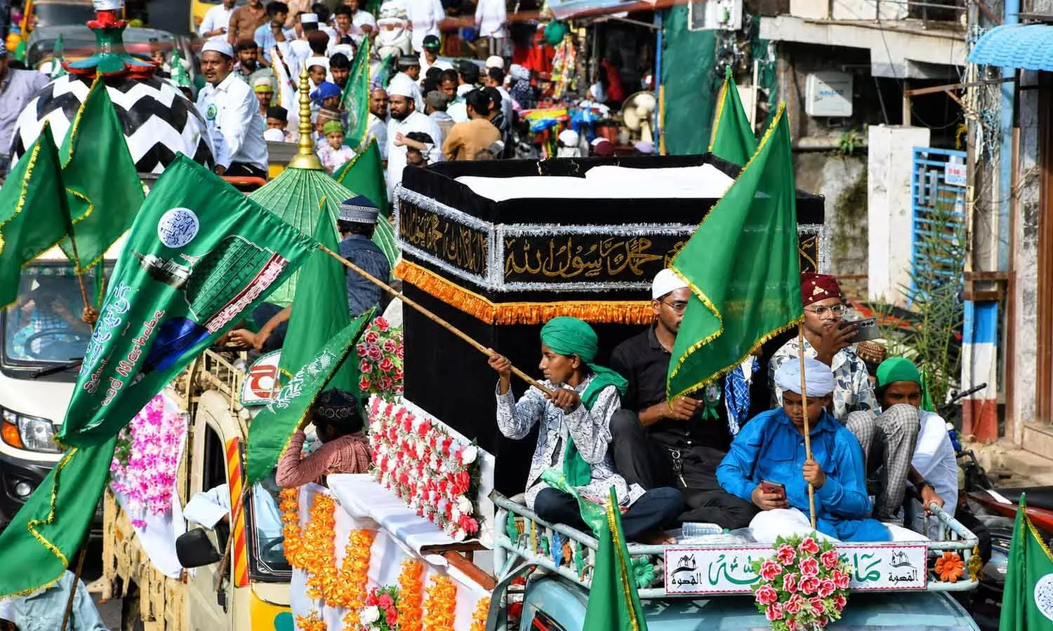 Muslims celebrate Milad-un-Nabi
