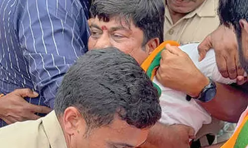 Tension prevails after arrest of Khammam BJP leaders