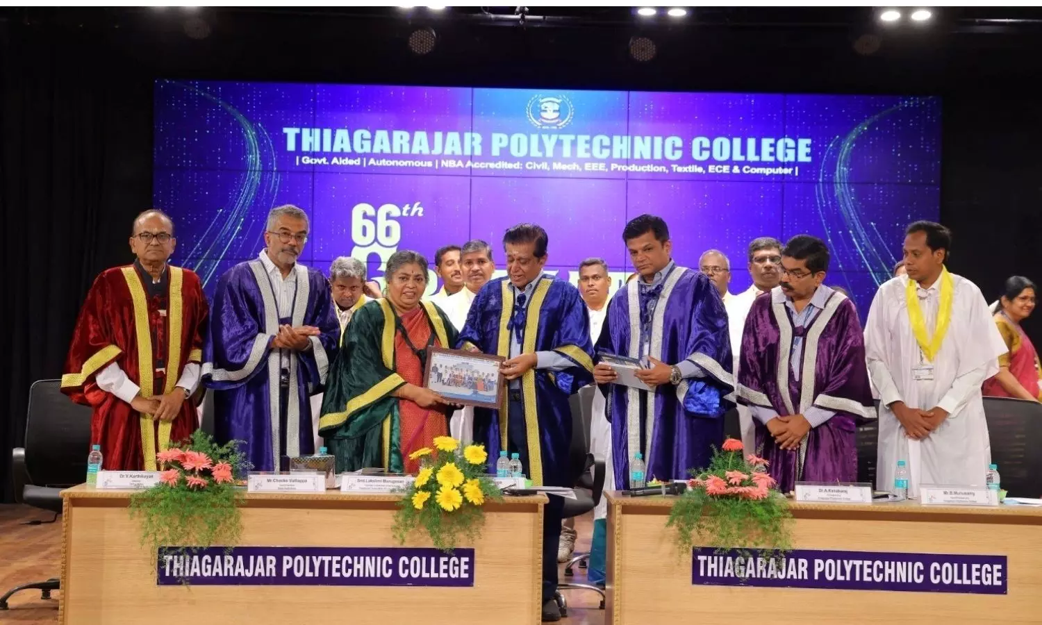 Thiagarajar Polytechnic College records 100% placements for graduating batch