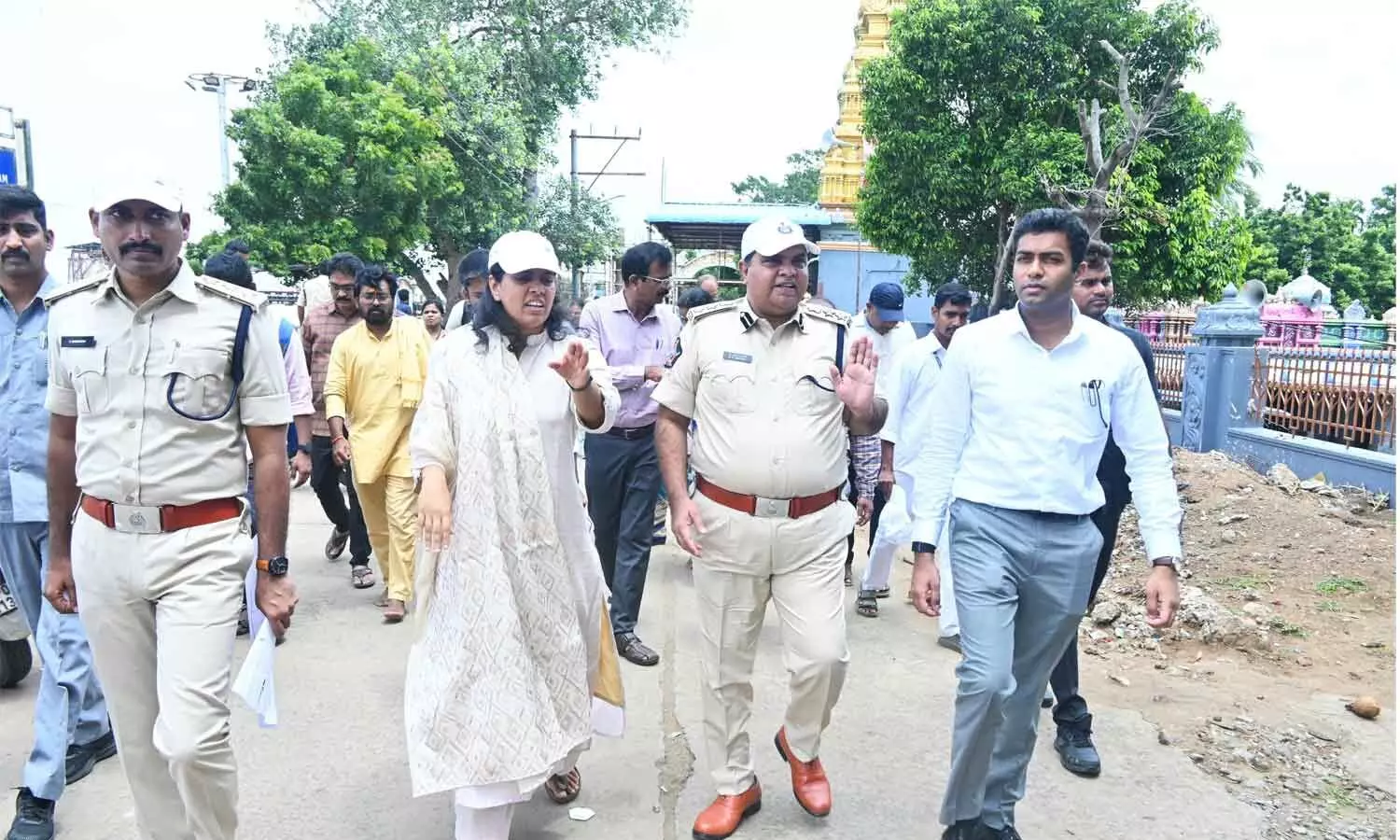 पुश्करम भीड़ प्रबंधन के लिए उन्नत कदम