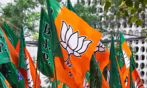Fee reimbursement dues: BJP stages hunger strike  in protest