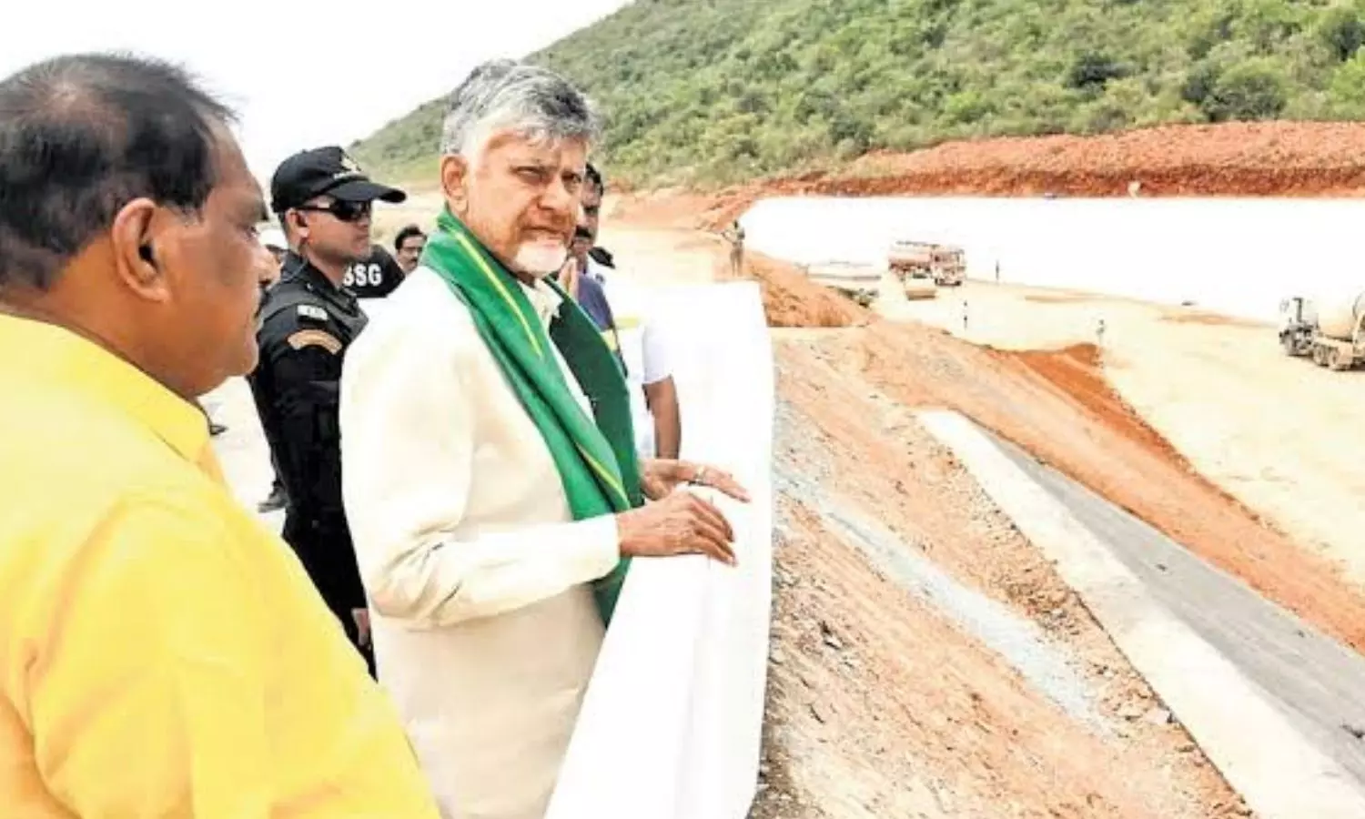 Trial run conducted on release on f water from Veligonda project
