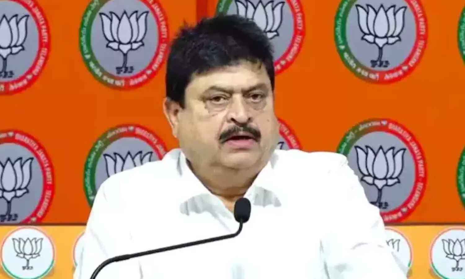 Telangana BJP president N Ramachander Rao Telangana BJP president N Ramachander Rao