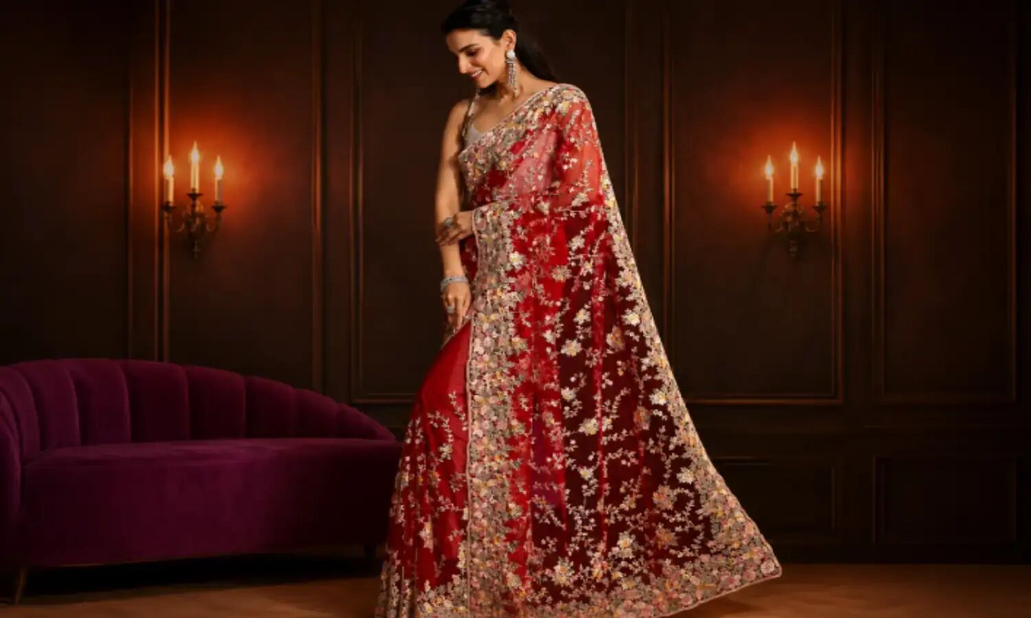 Red Sarees Online Offer Bridal, Bridesmaid, and Festive Styles