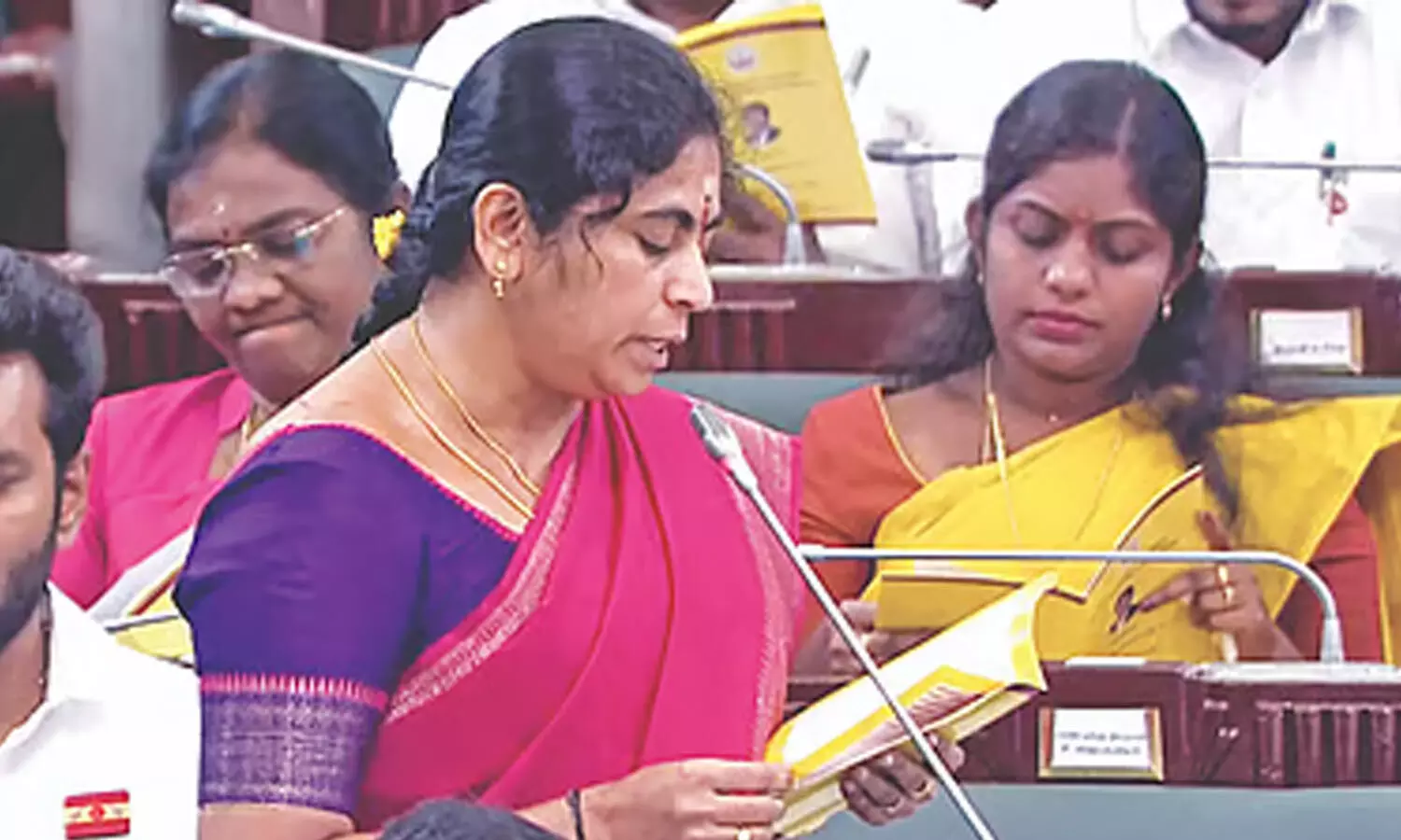 Minister for Milk and Dairy Development, C Vijayalakshmi Minister for Milk and Dairy Development, C Vijayalakshmi