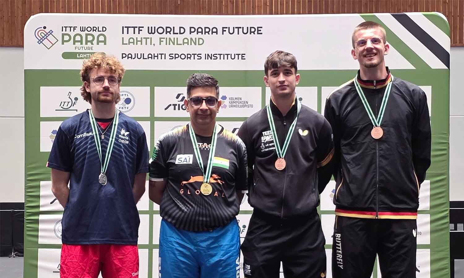 Hitesh Dolwani Wins Gold at ITTF World Para Future
