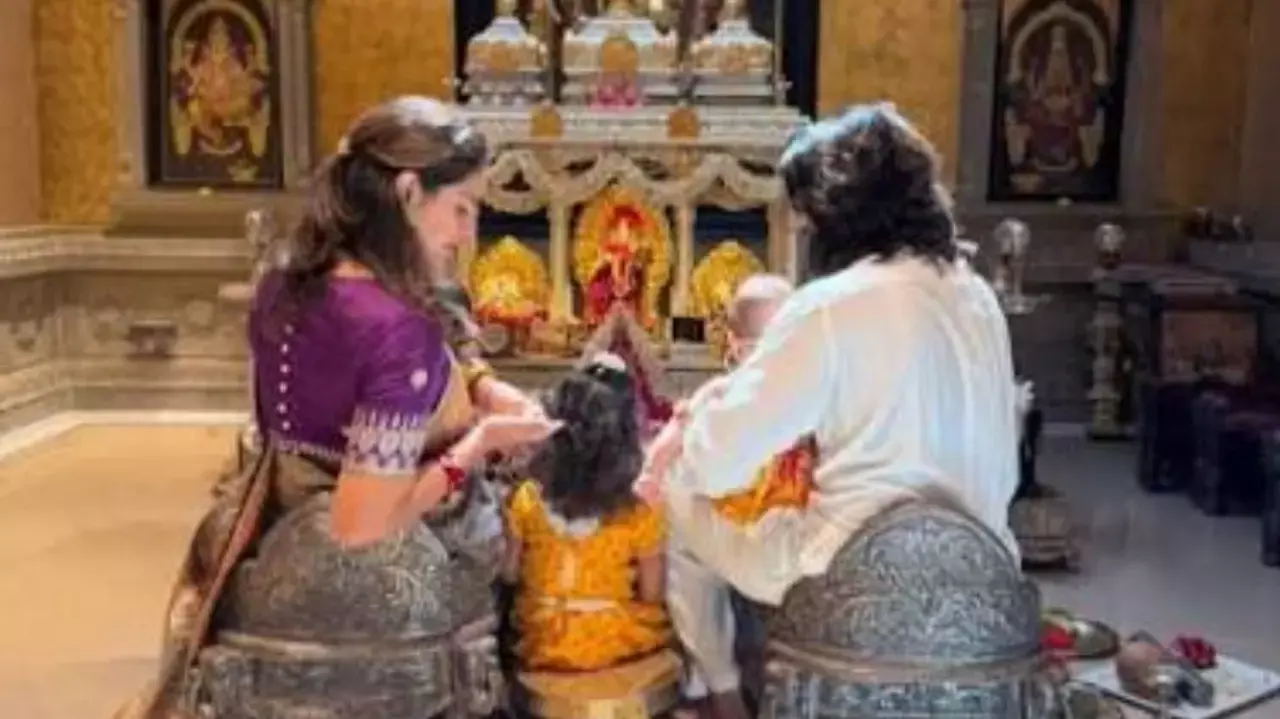 Sri Krishna Janmashtami, Upasana dropped a beautiful family pic