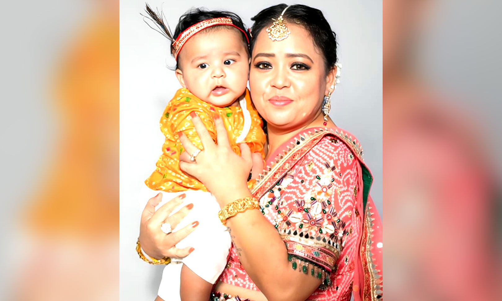 Bharti Singh Celebrates Janmashtami With Two Little Krishnas