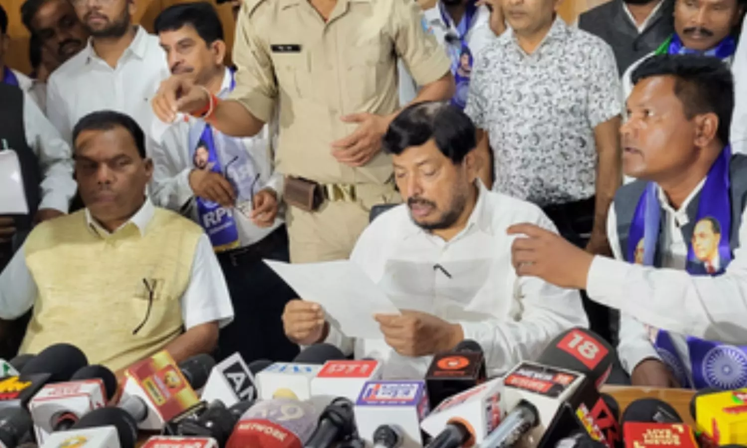 Union Minister of State for Social Justice and Empowerment Ramdas Athawale Union Minister of State for Social Justice and Empowerment Ramdas Athawale
