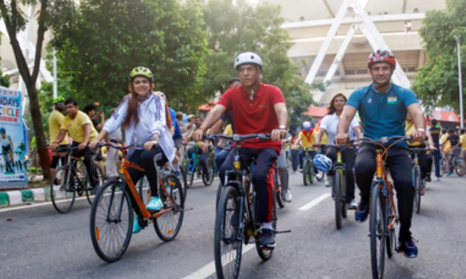 The 89th edition of Fit India Sundays on Cycle The 89th edition of Fit India Sundays on Cycle