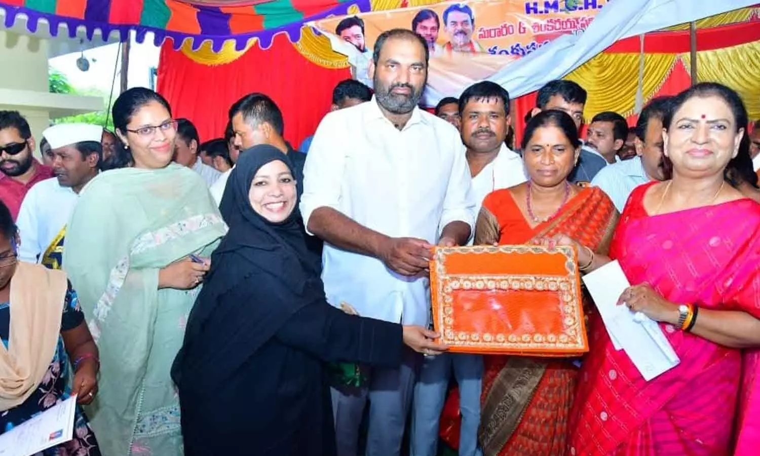 Tailoring and beautician training provided to Balanagar women Tailoring and beautician training provided to Balanagar women