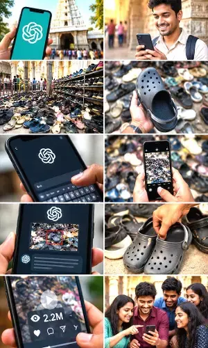ChatGPT CEO may be shocked to know ChatGPT was used find lost footwear in Indian Temple