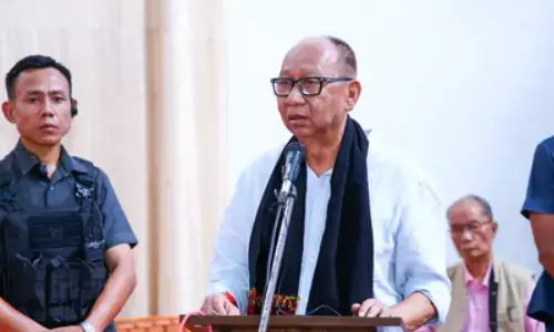 Manipur Chief Minister Yumnam Khemchand Singh