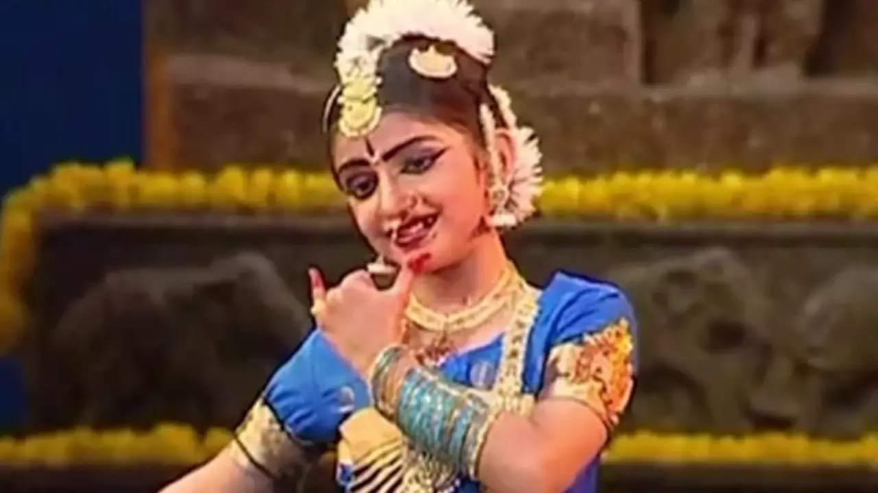 Sreeleela shares childhood solo Bharatanatyam performance on Janmashtami