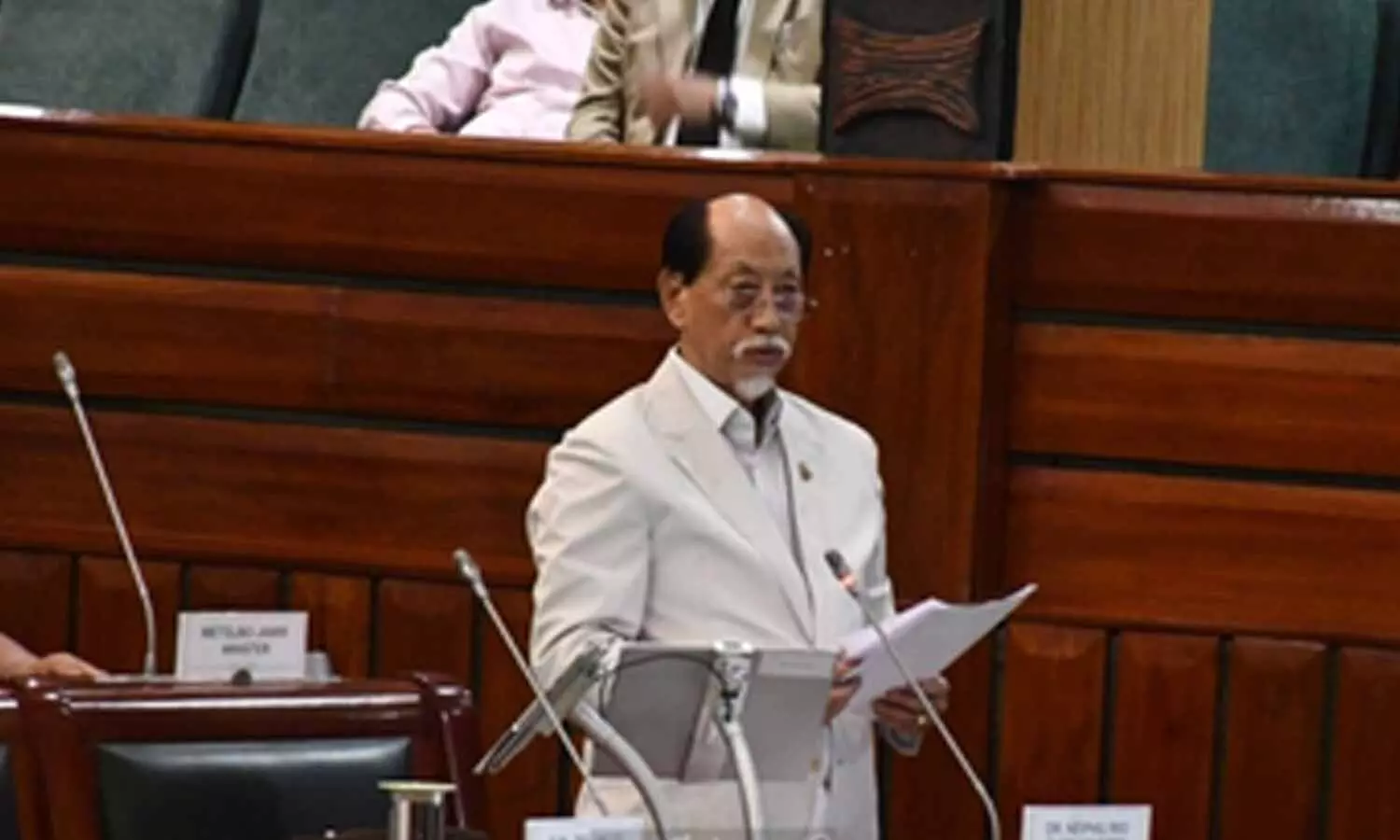 Nagaland Chief Minister Neiphiu Rio Nagaland Chief Minister Neiphiu Rio