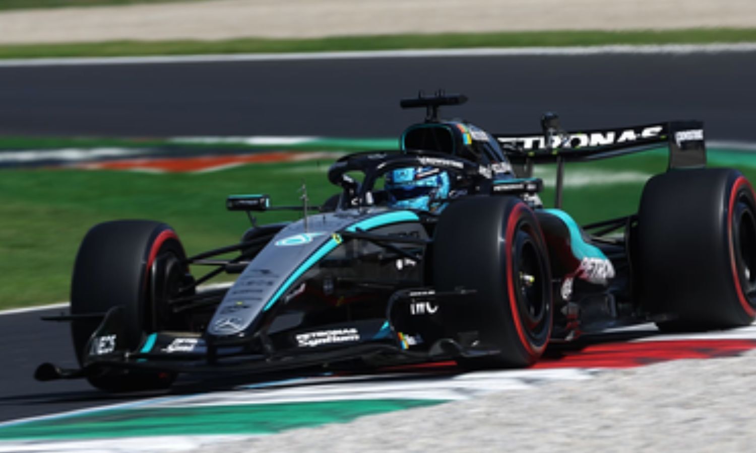 George Russell Leads Final Practice Ahead Of Monza Qualifying
