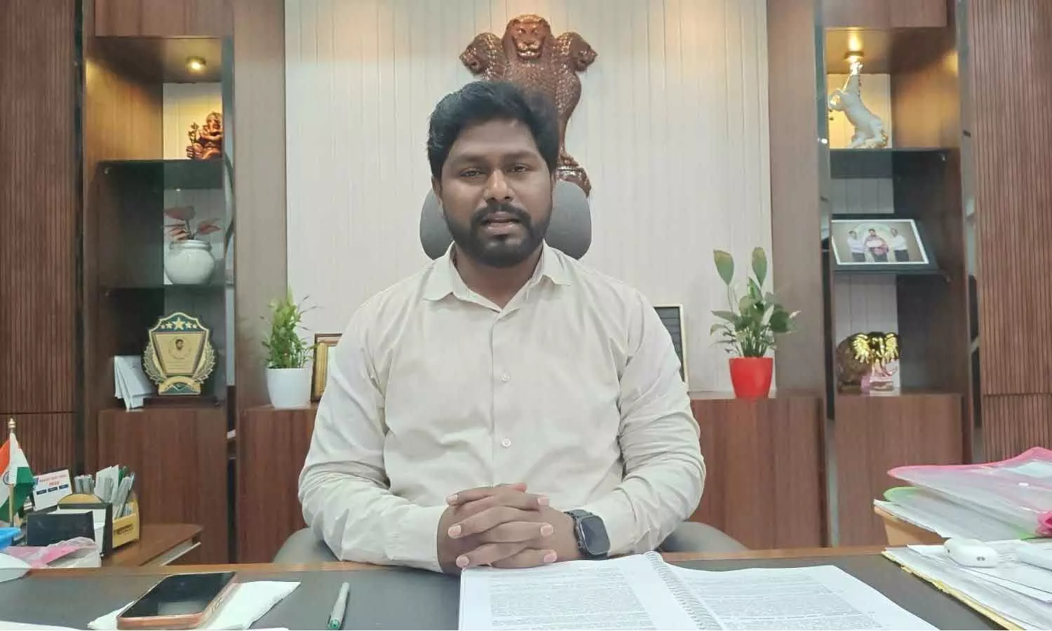 Nellore Municipal Corporation Commissioner YO Nandan Nellore Municipal Corporation Commissioner YO Nandan