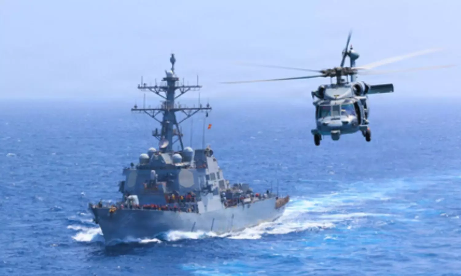 Irans aerospace forces attacked an aircraft carrier and a destroyer of the US military Irans aerospace forces attacked an aircraft carrier and a destroyer of the US military