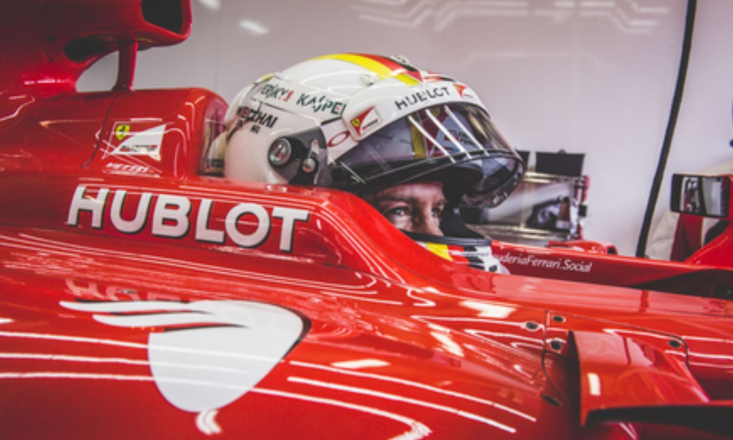 Sebastian Vettel Drives Schumacher’s Ferrari in Monza Tribute
