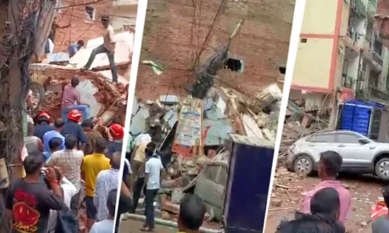 2 Dead, 40-50 Feared Trapped In Satya Niketan PG 2 Dead, 40-50 Feared Trapped In Satya Niketan PG