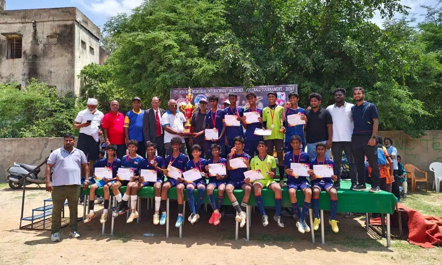 Game Point clinches Jaya Rao Memorial Football title Game Point clinches Jaya Rao Memorial Football title