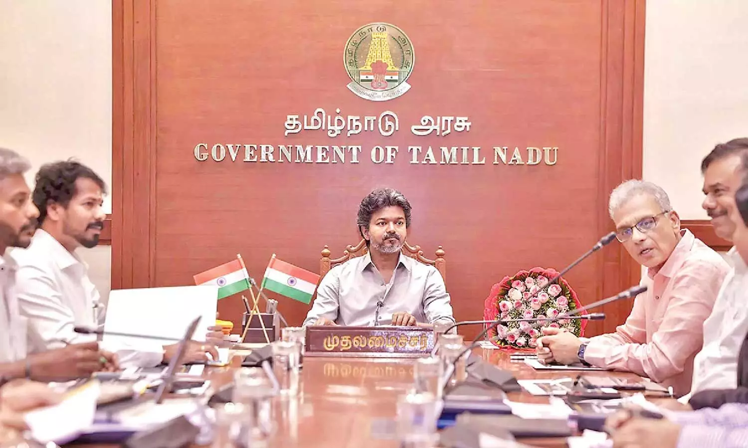 Chief Minister C Joseph Vijay Chief Minister C Joseph Vijay