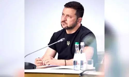 Ukrainian President Volodymyr Zelensky