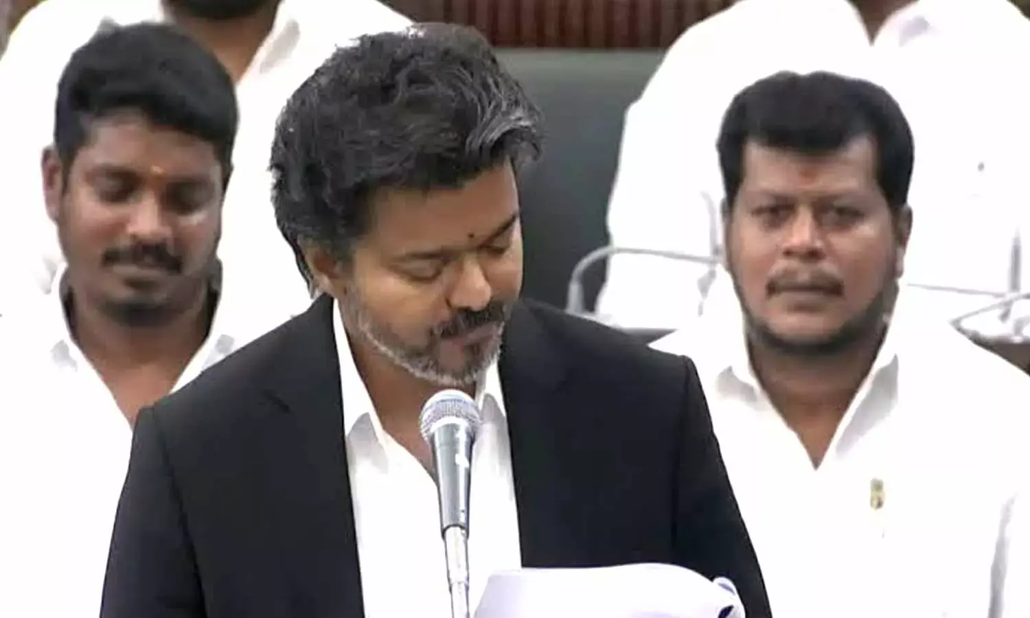Tamil Nadu Chief Minister Vijay Tamil Nadu Chief Minister Vijay