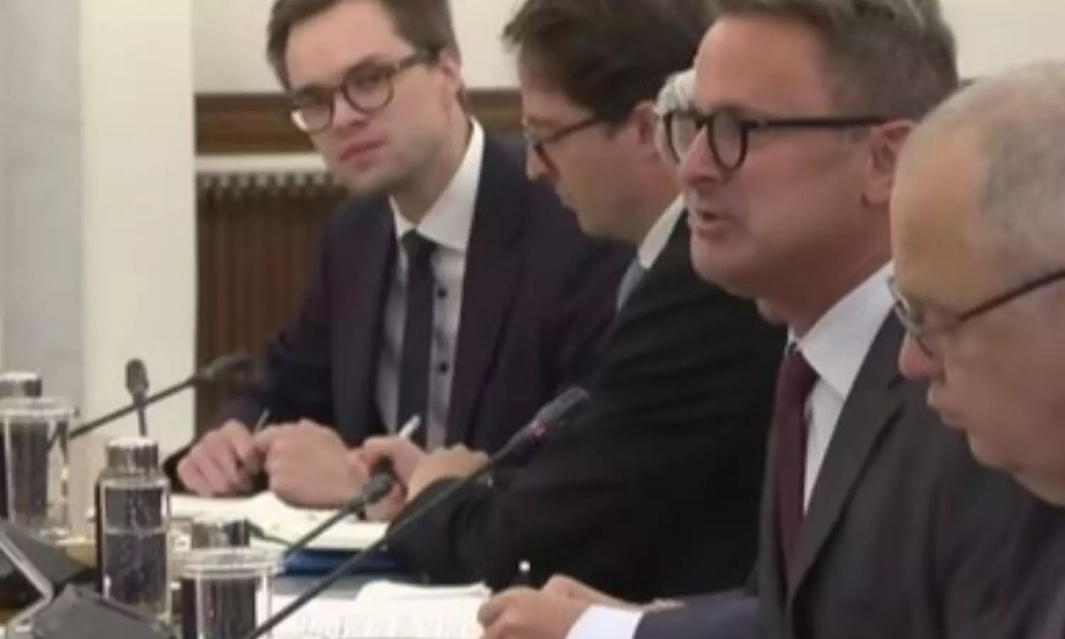 Luxembourgs Deputy Prime Minister and Foreign Affairs Minister Xavier Bettel Luxembourgs Deputy Prime Minister and Foreign Affairs Minister Xavier Bettel