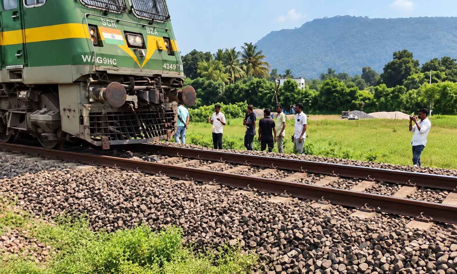Man, son die after hit by train