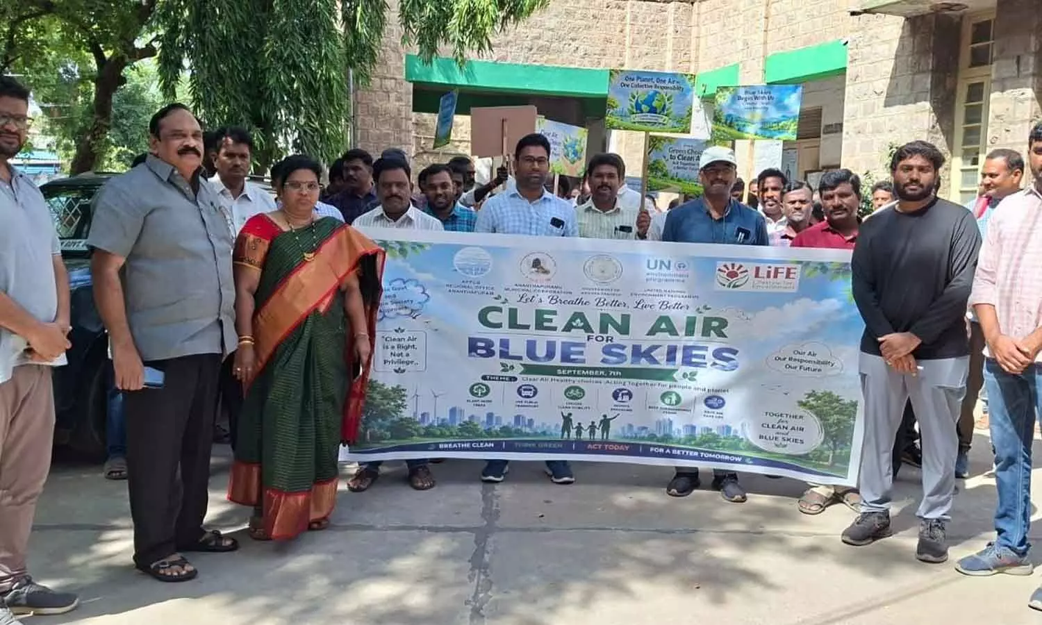 Awareness rally held to mark ‘Cean Air for Blue Skies’ Day Awareness rally held to mark ‘Cean Air for Blue Skies’ Day