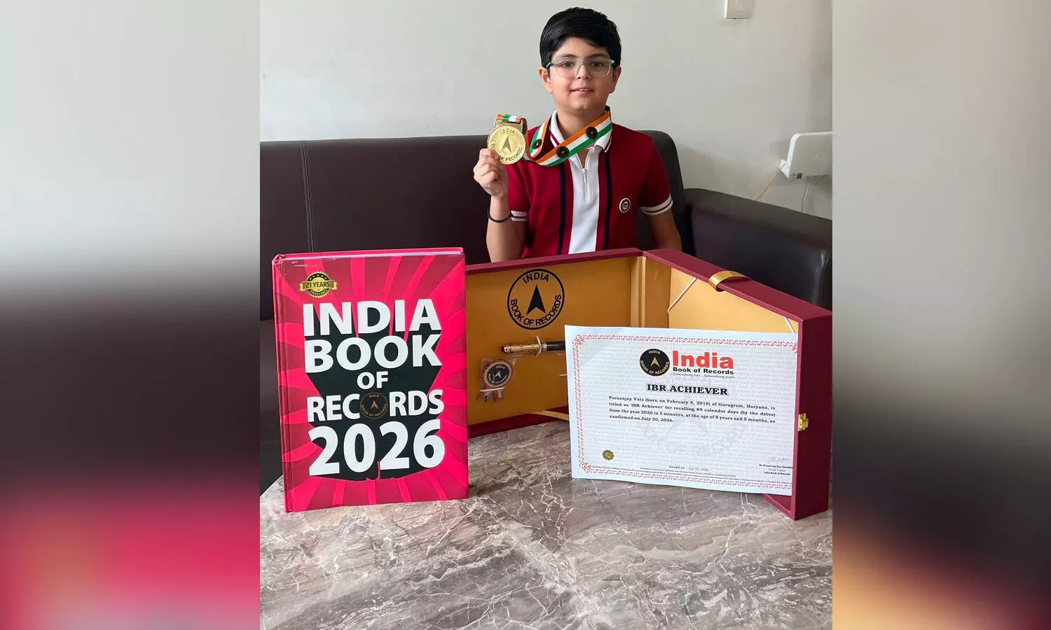 Numbers caught my attention: 8-year-old earns India Book of Records recognition Numbers caught my attention: 8-year-old earns India Book of Records recognition