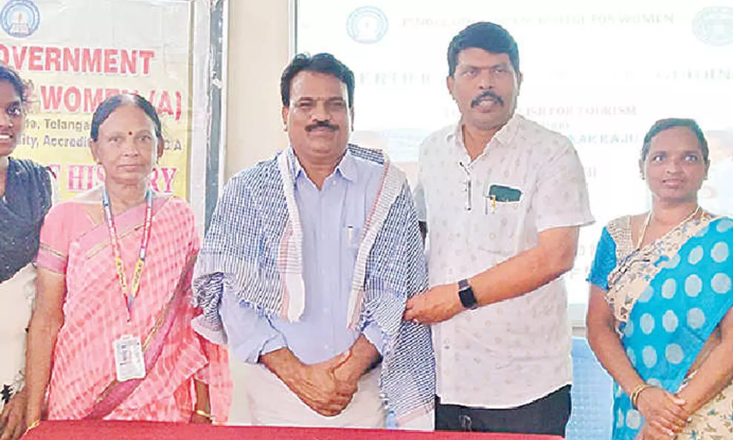 Lecture on ‘English & Tourism’ held at Pingle Govt College for Women Lecture on ‘English & Tourism’ held at Pingle Govt College for Women