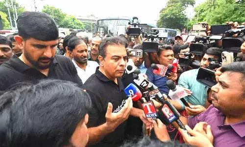 BRS Calls For Statewide Protests After Legislators Stopped From Entering Telangana Assembly BRS Calls For Statewide Protests After Legislators Stopped From Entering Telangana Assembly