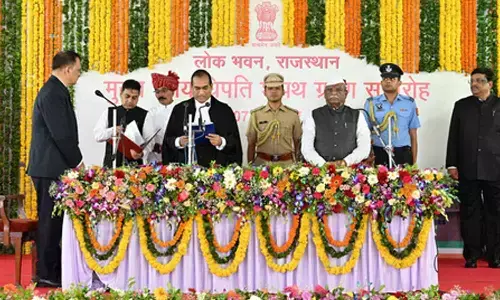 Justice Sanjay K. Agrawal sworn in as 44th Chief Justice of Rajasthan HC