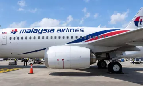 Emergency response teams at Chennai airport were activated on Monday after a Malaysia Airlines flight operating