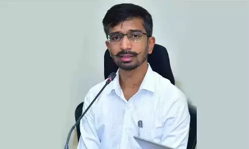 Bapatla district Collector Dr Vinod Kumar V