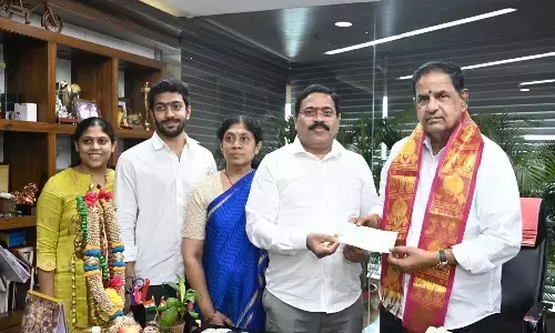 Gangotri InfraEdge owner donates Rs 1.11-cr to TTD Gosala Trust