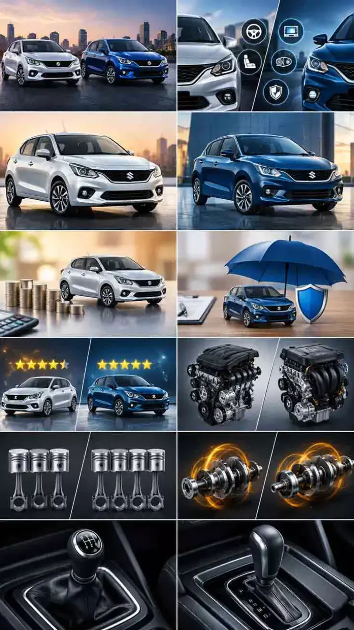 Maruti Suzuki Baleno vs Maruti Suzuki Baleno 2022-2026 Comparison Maruti Suzuki Baleno vs Maruti Suzuki Baleno 2022-2026 Comparison