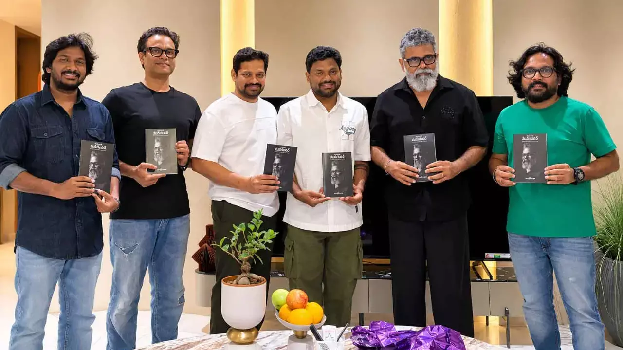 ‘Screenplay Master – Sukumar’ book decodes the filmmaker’s storytelling genius ‘Screenplay Master – Sukumar’ book decodes the filmmaker’s storytelling genius