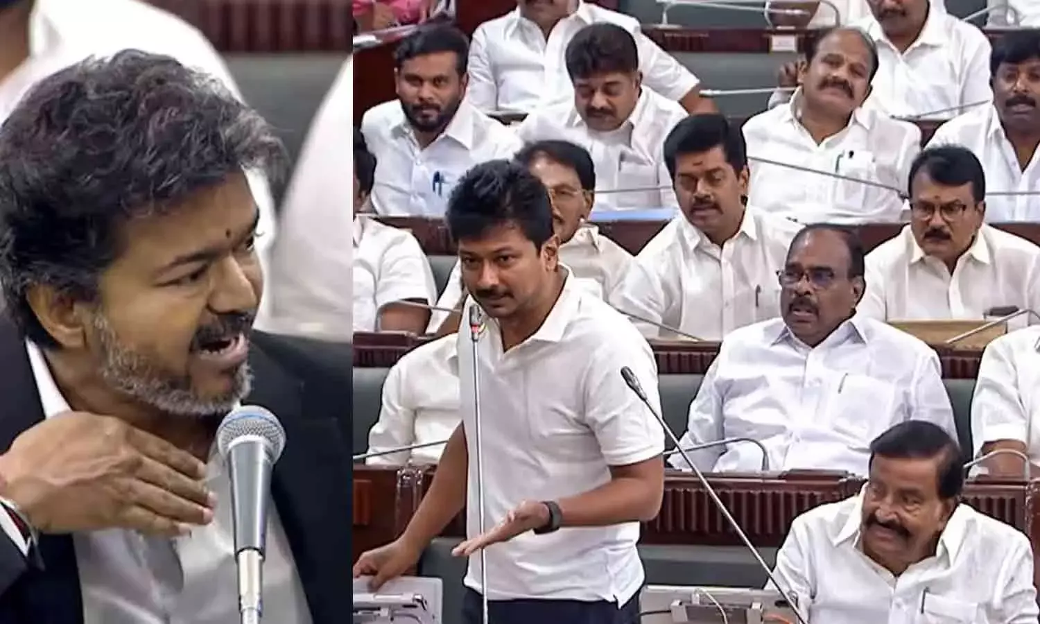 Tamil Nadu Assembly: DMK MLAs Evicted After Row Over Vijay’s Corruption Allegations Tamil Nadu Assembly: DMK MLAs Evicted After Row Over Vijay’s Corruption Allegations