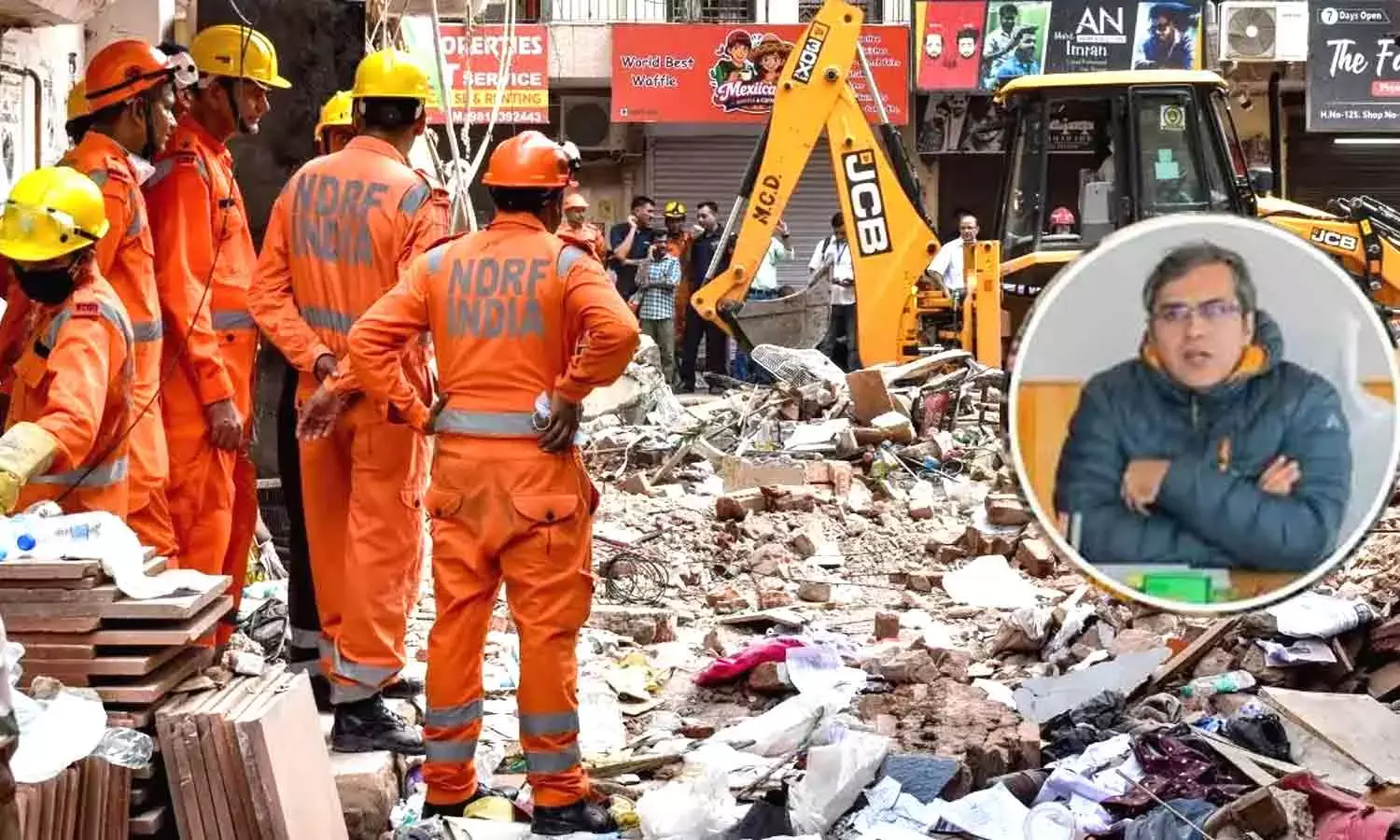Satya Niketan Collapse: MCD Commissioner Faces Resignation Demand After Seven Deaths Satya Niketan Collapse: MCD Commissioner Faces Resignation Demand After Seven Deaths