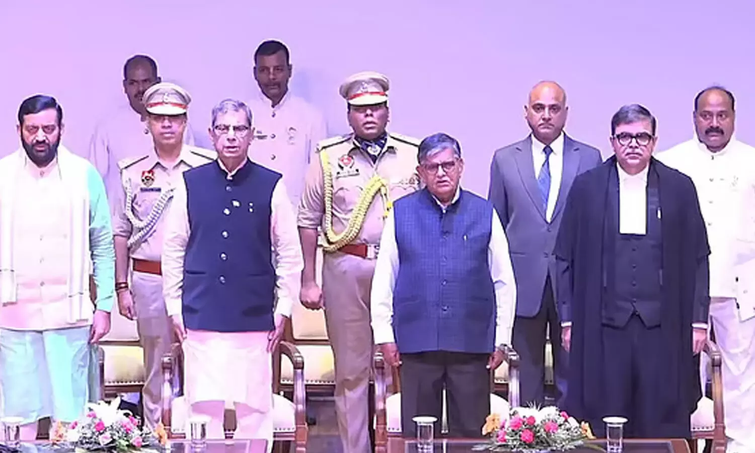 Justice Mishra sworn in as CJ of HC; Punjab CM skips event Justice Mishra sworn in as CJ of HC; Punjab CM skips event