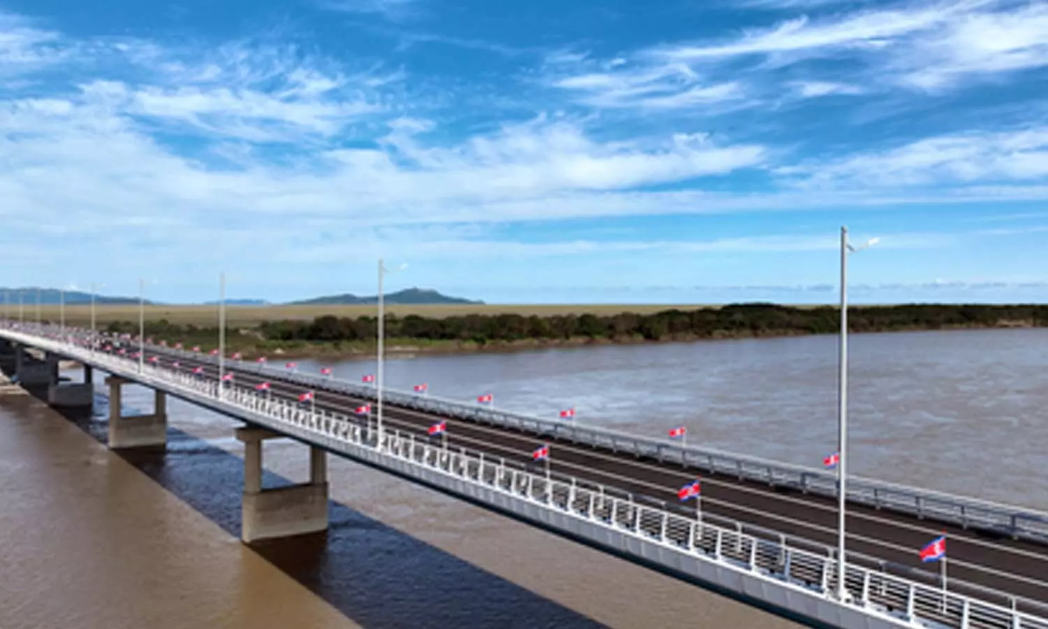 North Korea, Russia open 1st cross-border road bridge amid deepening ties North Korea, Russia open 1st cross-border road bridge amid deepening ties