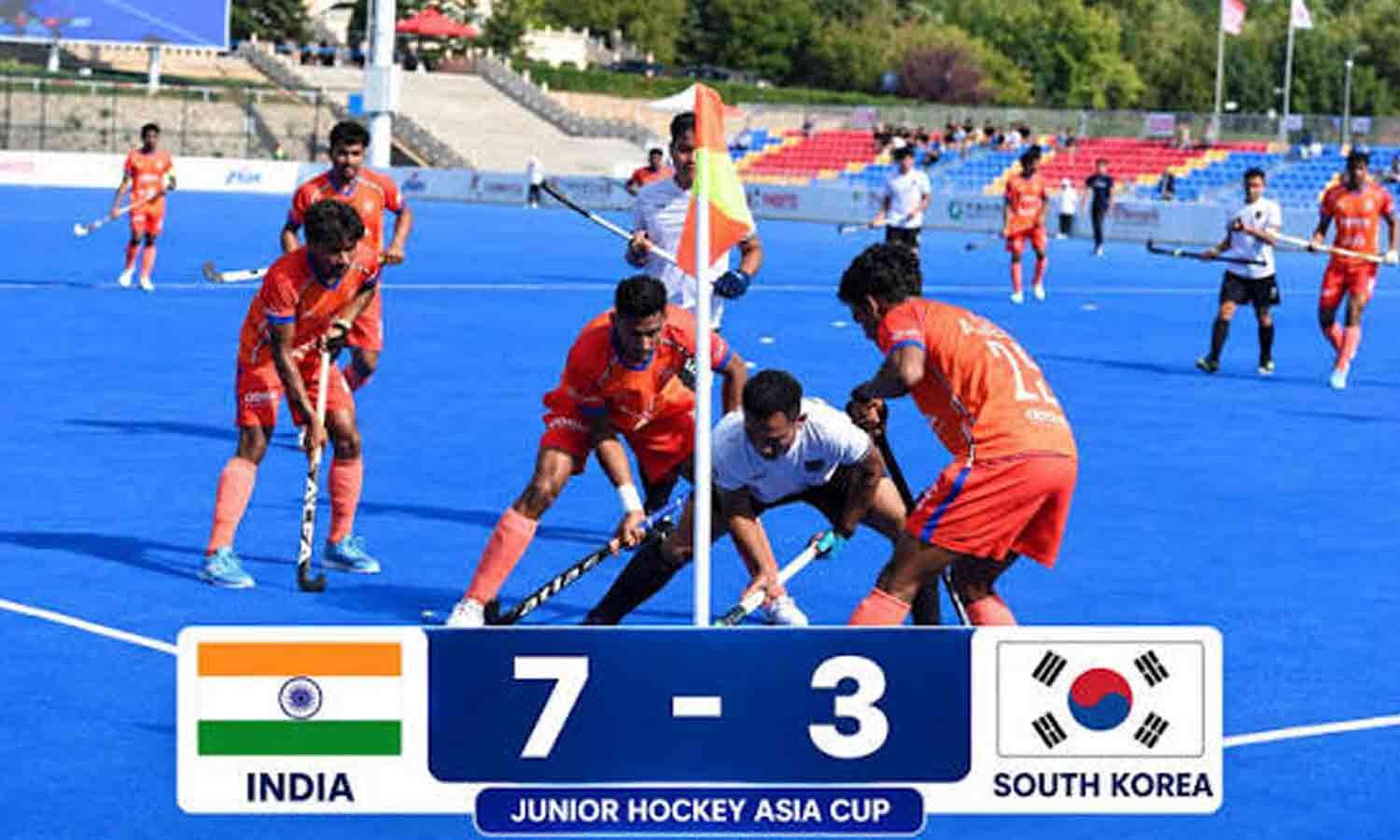 India Juniors Beat South Korea 7-3, Near Asia Cup Semifinals
