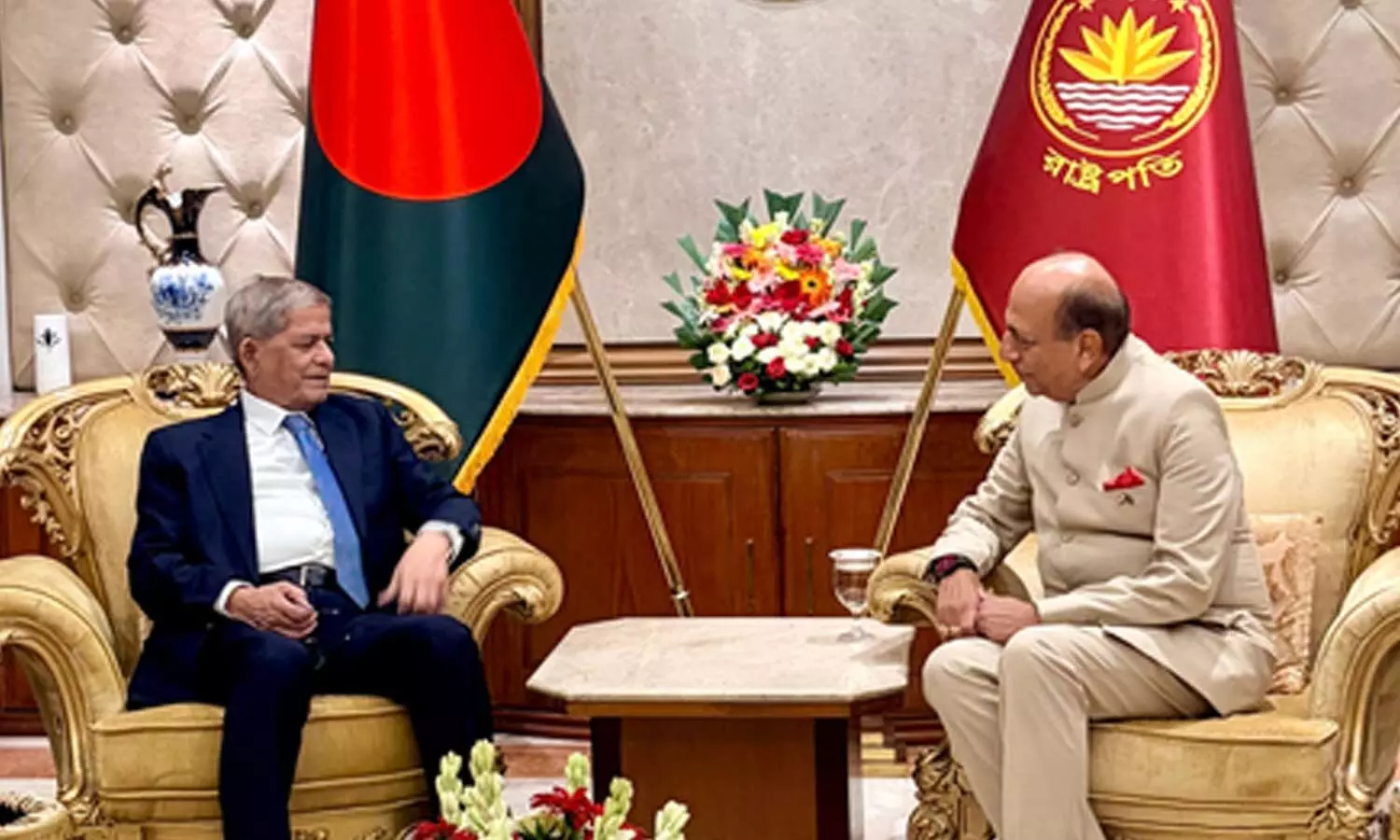 Indian envoy Trivedi, Bangladesh President Alamgir emphasise importance of strengthening ties Indian envoy Trivedi, Bangladesh President Alamgir emphasise importance of strengthening ties