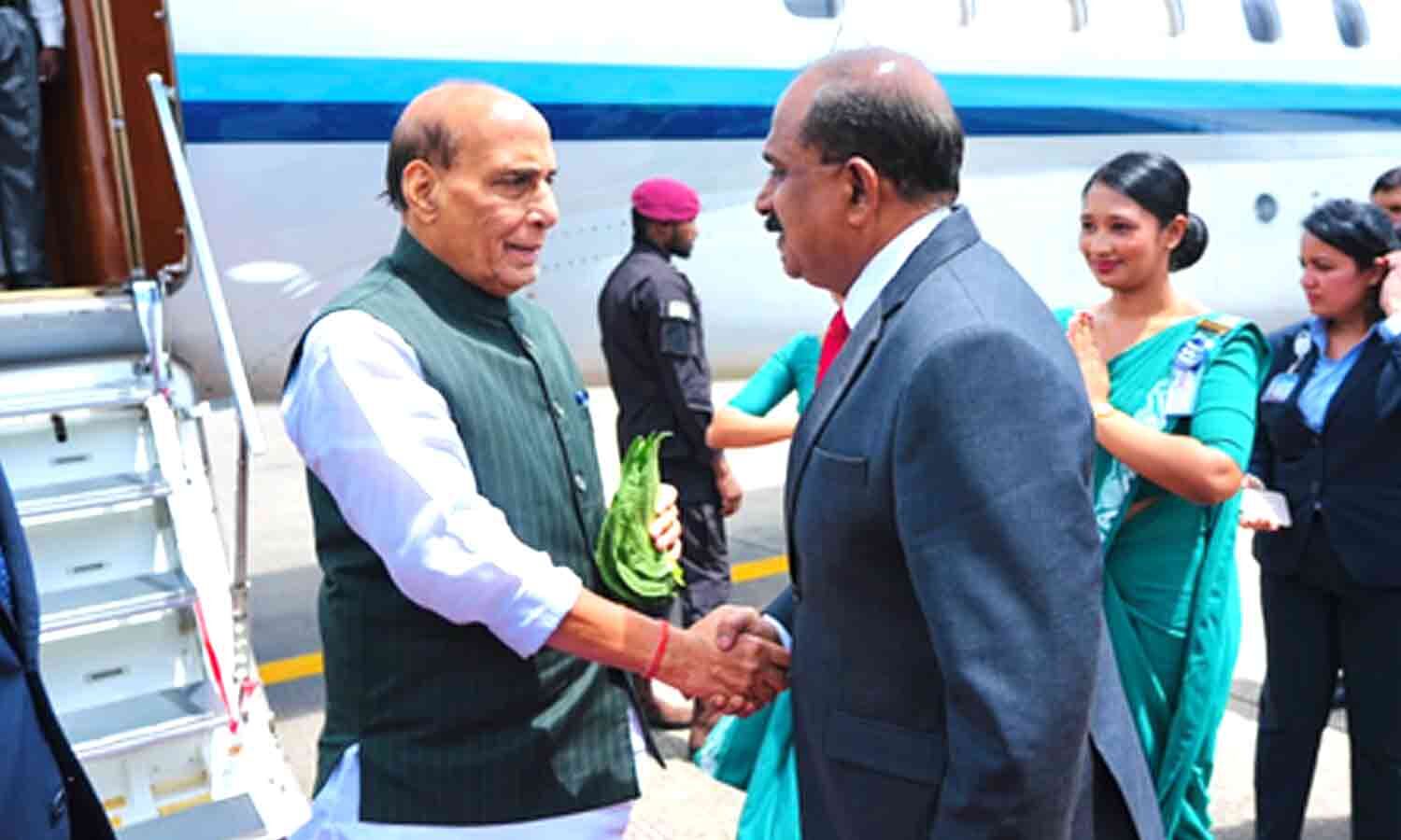 Rajnath Singh Begins Three-Day Sri Lanka Visit for Defence Cooperation