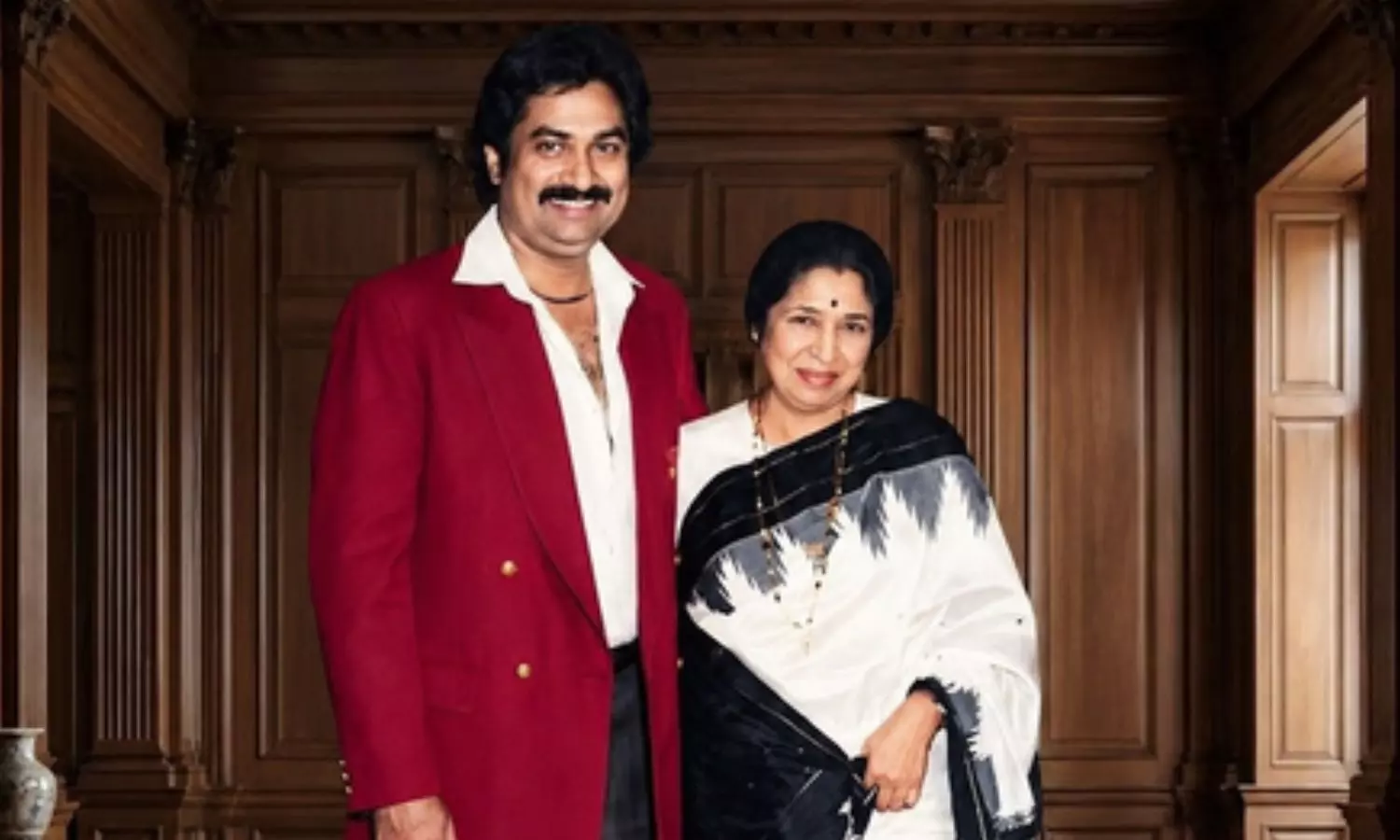 Playback singer Kumar Sanu paid a heartfelt tribute to legendary singer Asha Bhosle Playback singer Kumar Sanu paid a heartfelt tribute to legendary singer Asha Bhosle