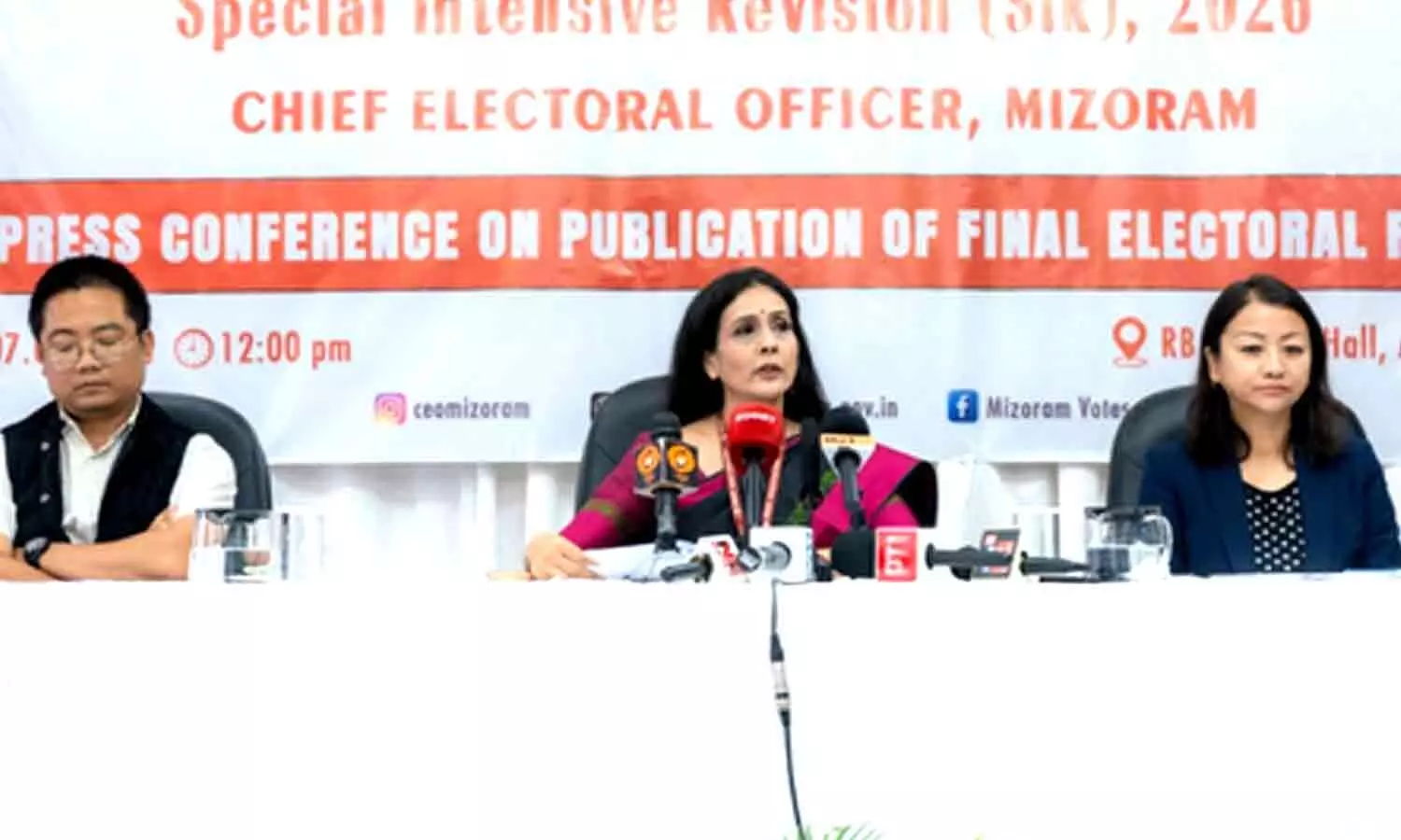 Women outnumber men in Mizorams final electoral rolls again Women outnumber men in Mizorams final electoral rolls again
