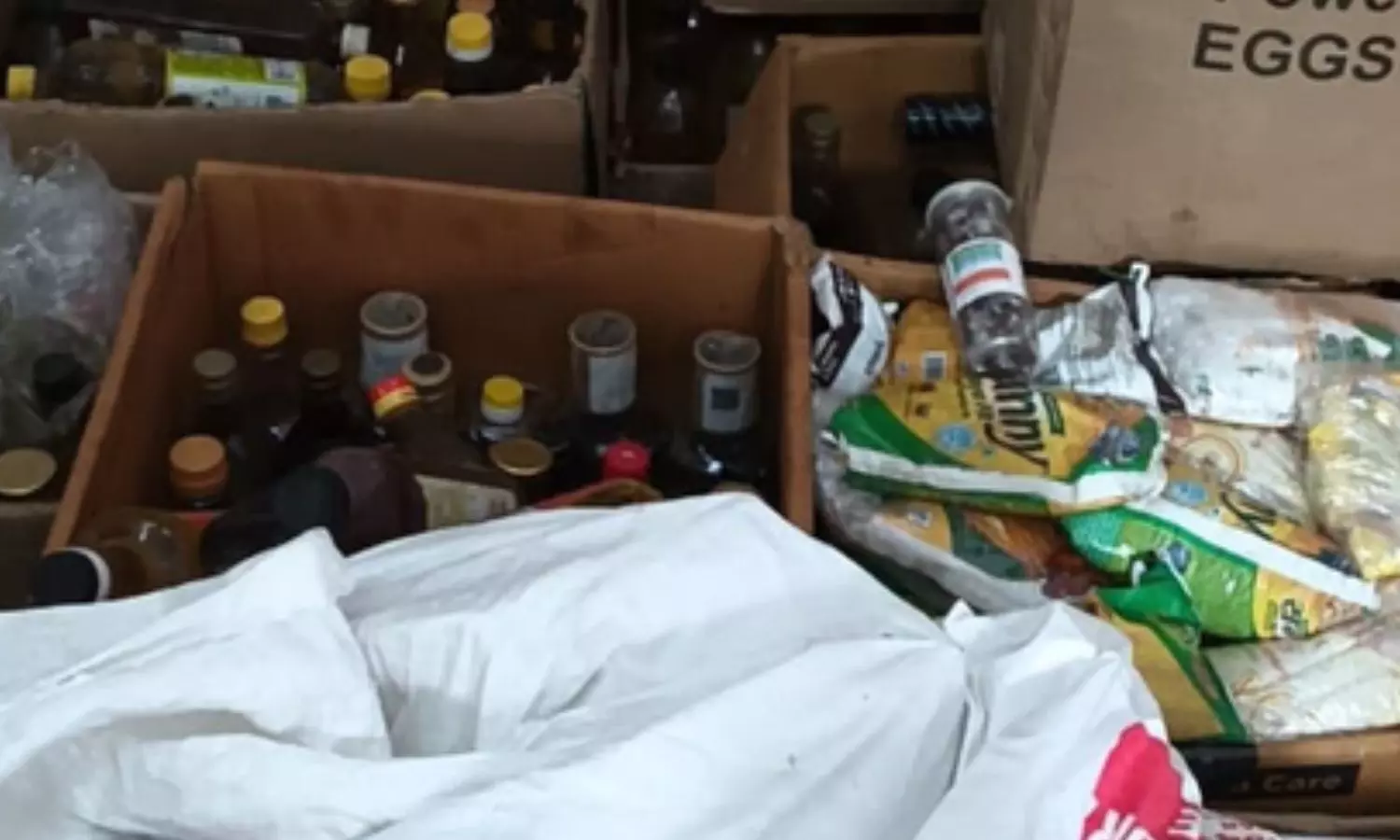 Karnataka Food Safety and Drugs Administration has seized expired Karnataka Food Safety and Drugs Administration has seized expired